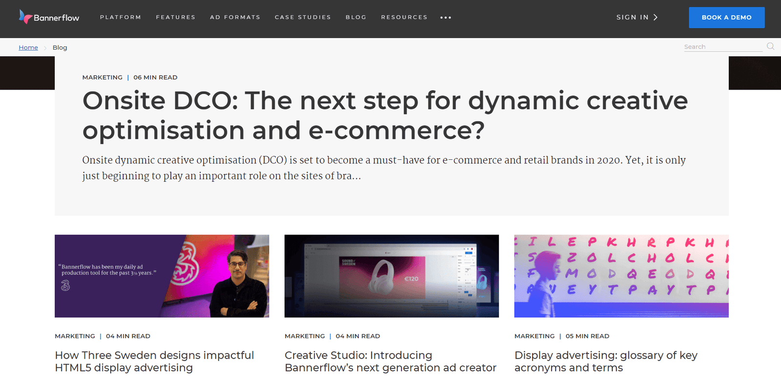 Bannerflow digital advertising blog