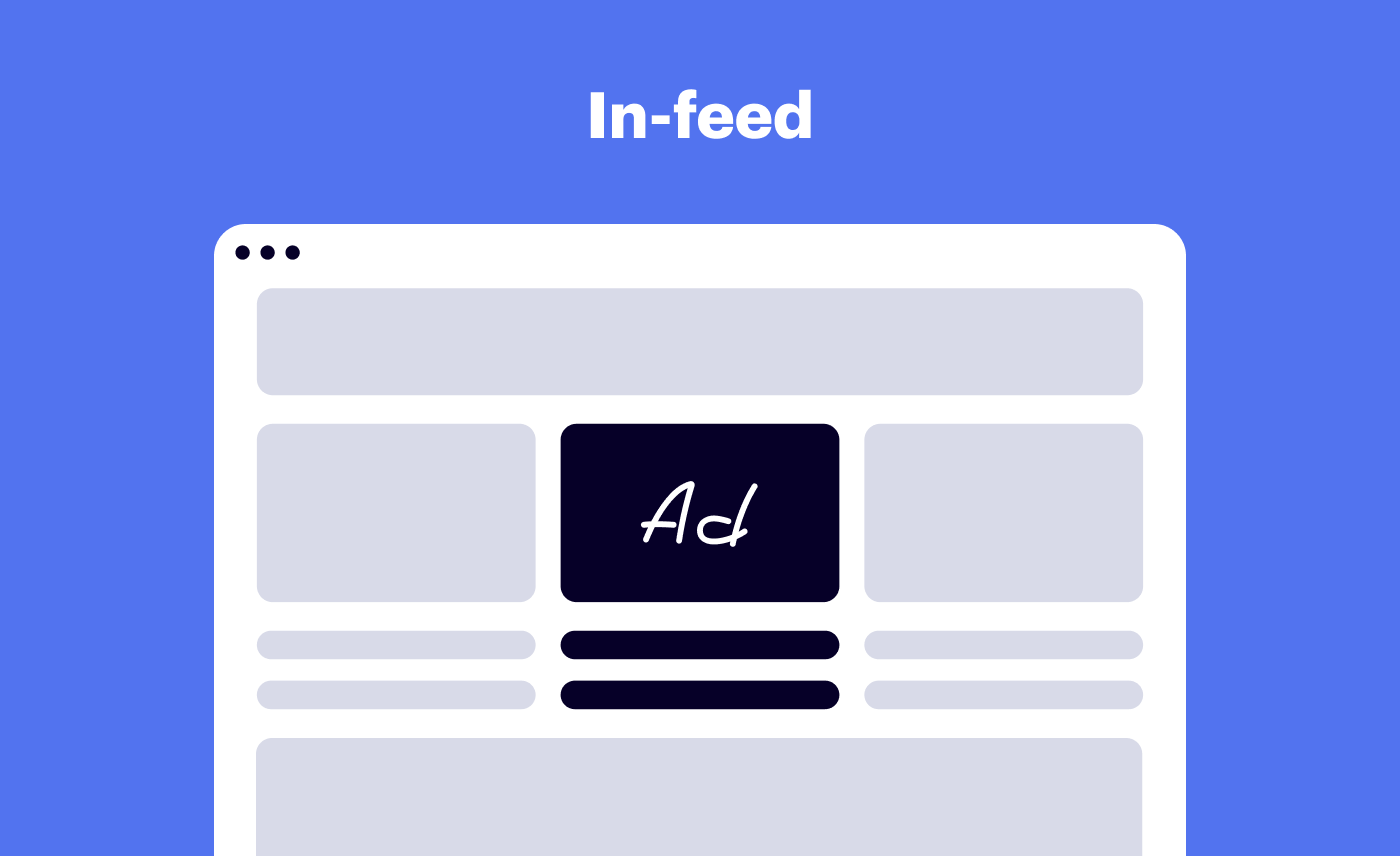 In-feed Native Ad