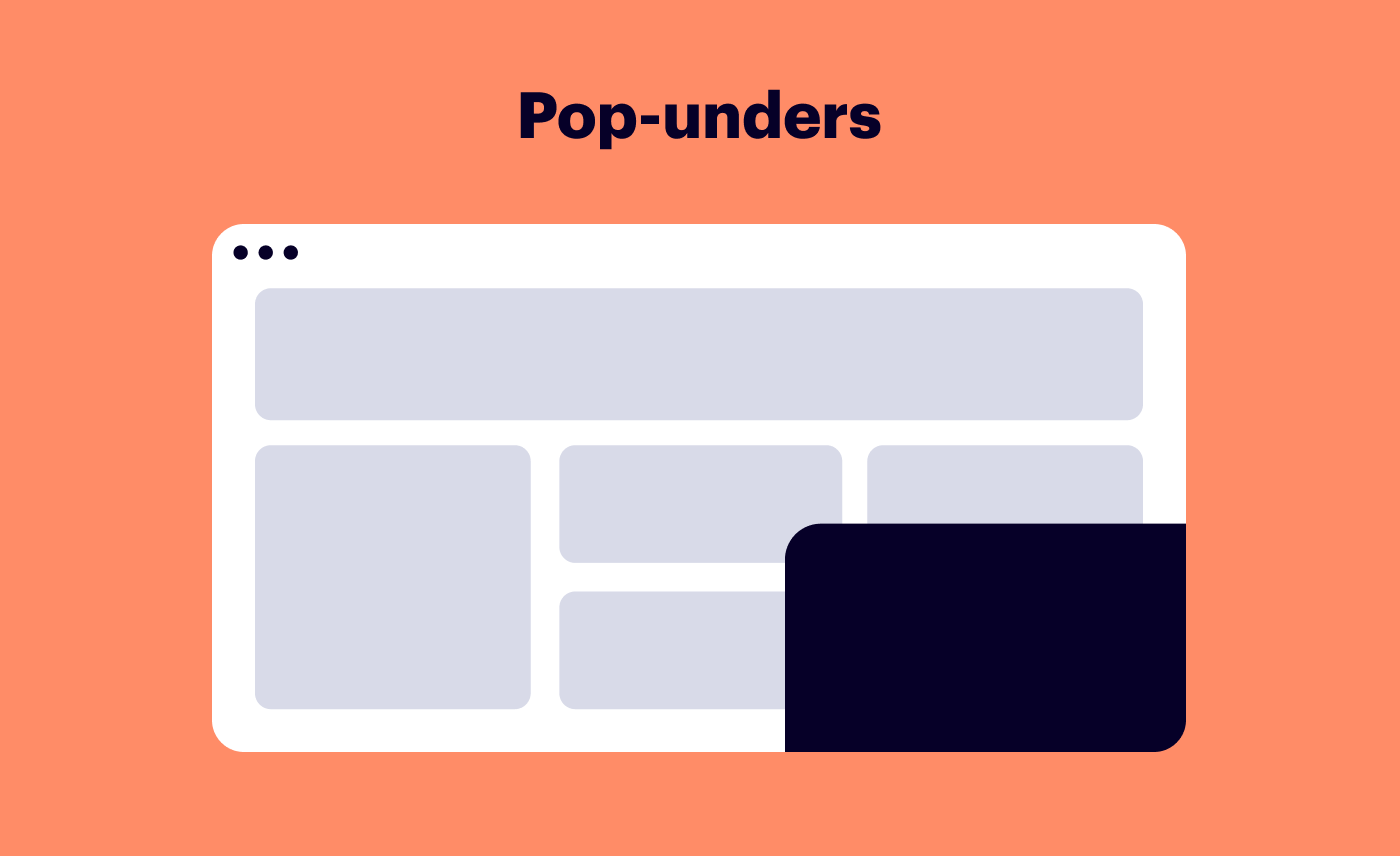 Pop-under Non-standard Ad