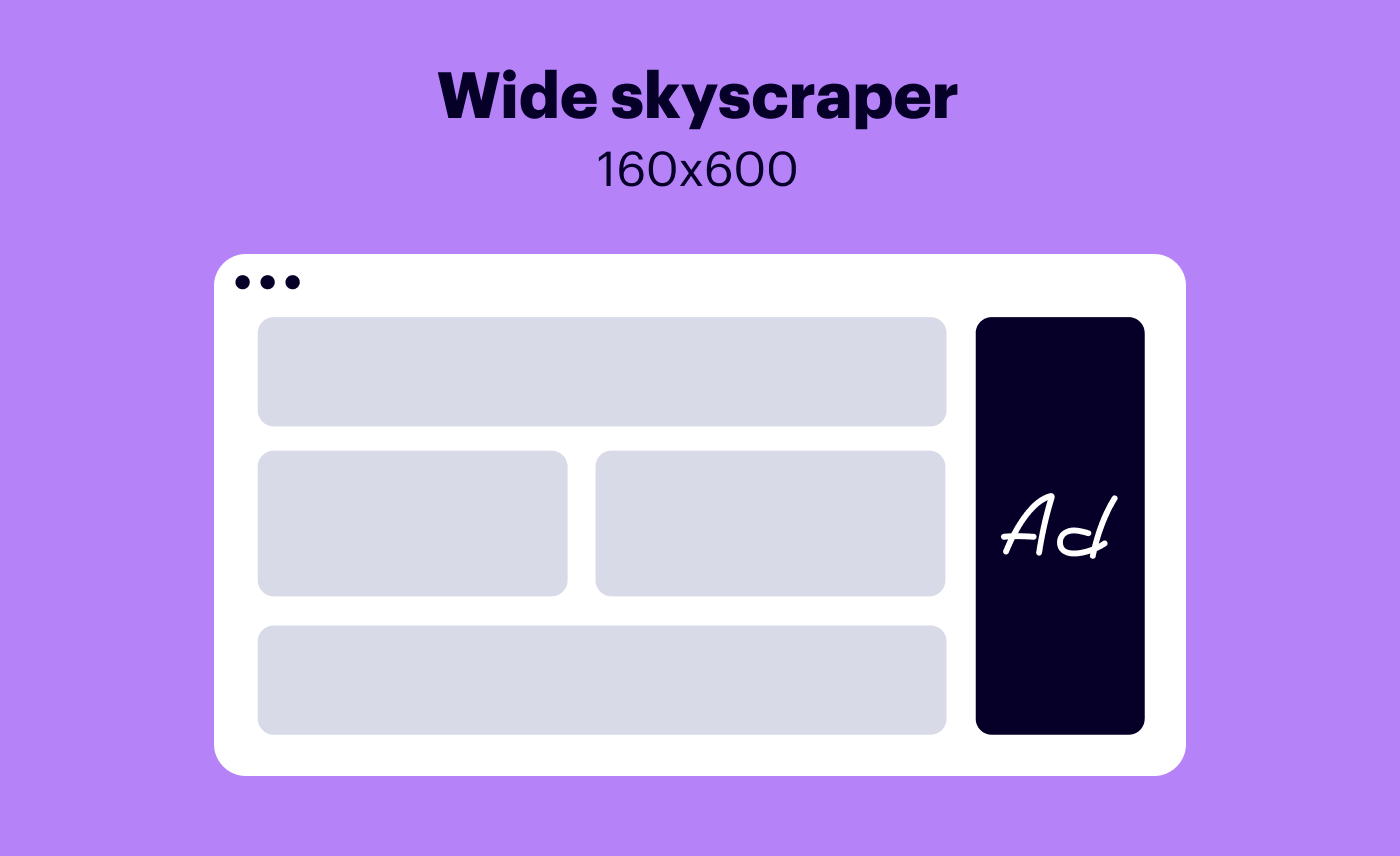 Wide Skyscraper Ad Size