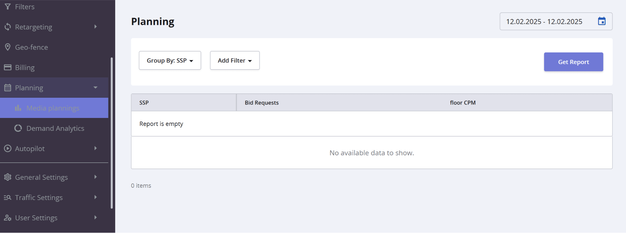 Traffic Verification Screen