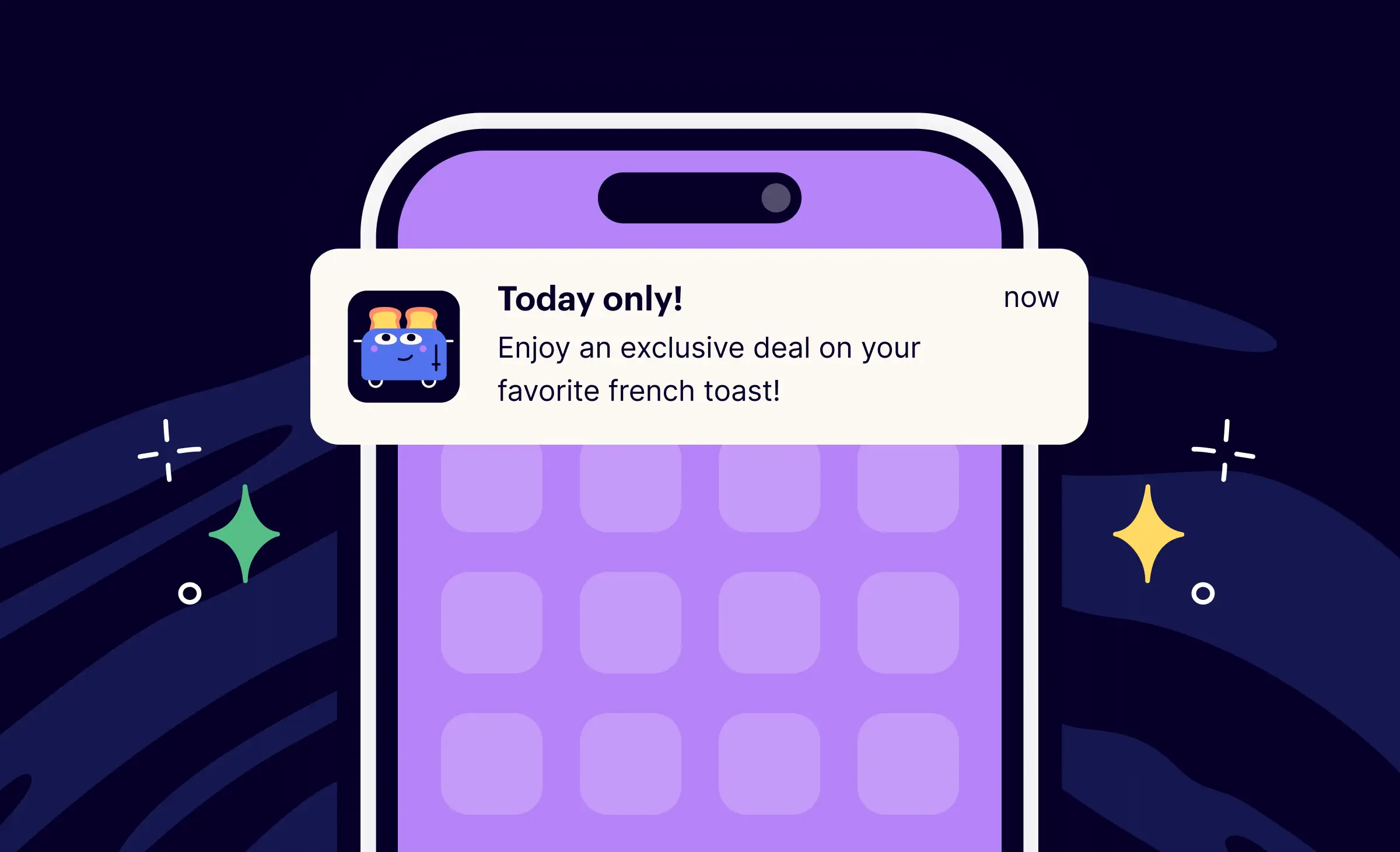 First Example of Push Ads