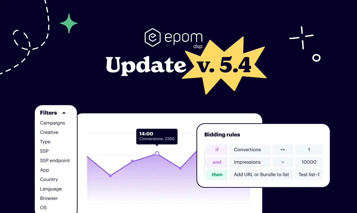 Epom White-Label DSP 5.4: Upgrade Your Advertising Game